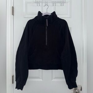 Lululemon Scuba Black Quarter-Zip